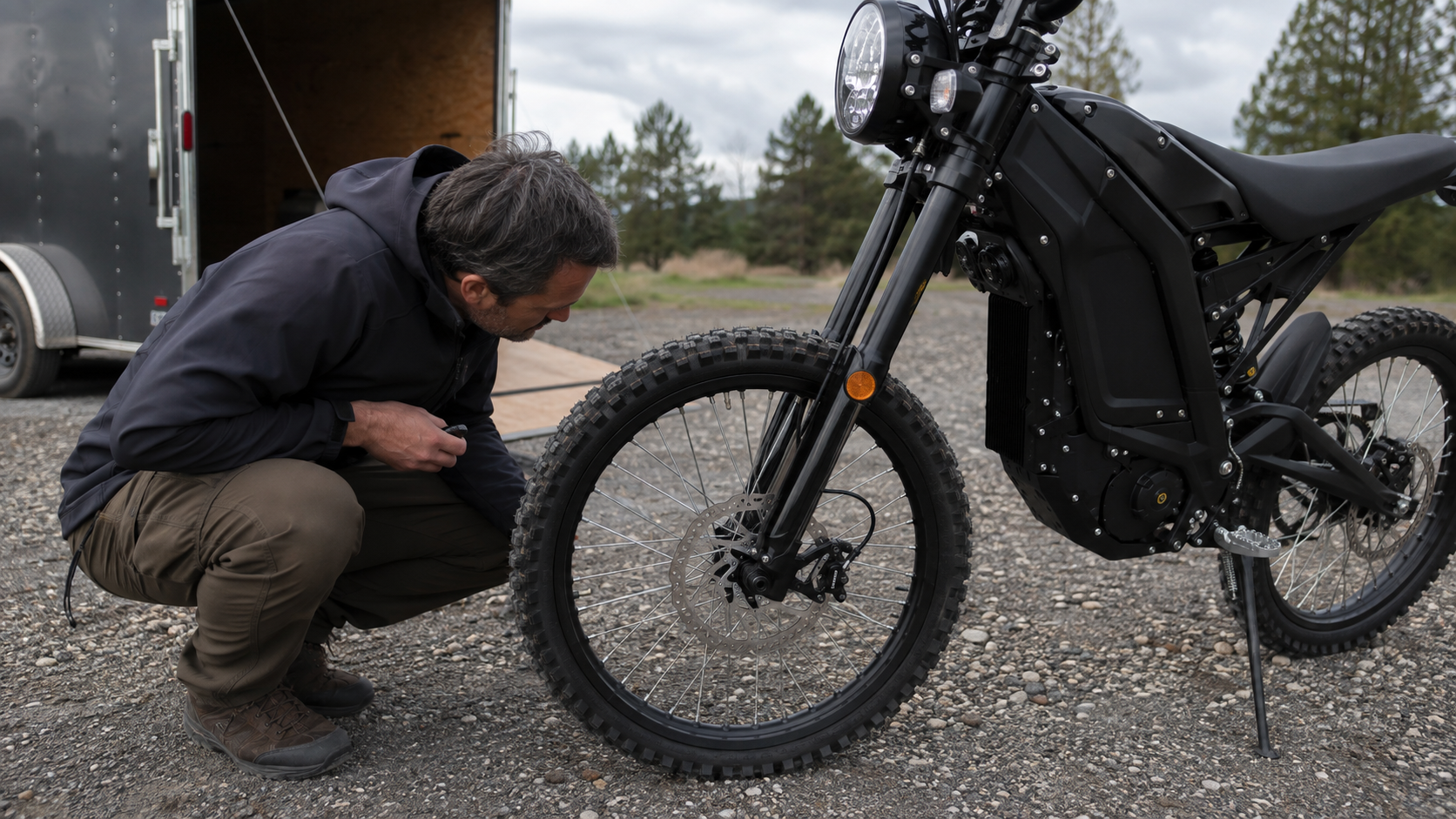 Electric Dirt Bike Brake Rotor Rubbing: Diagnose the Cause Before Adjusting
