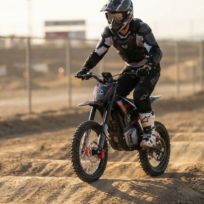 Electric Dirt Bike Whoops Setup: Suspension, Stance and Timing