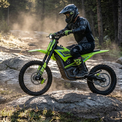Electric Dirt Bike Ground Clearance vs Suspension Travel: What Each Number Means