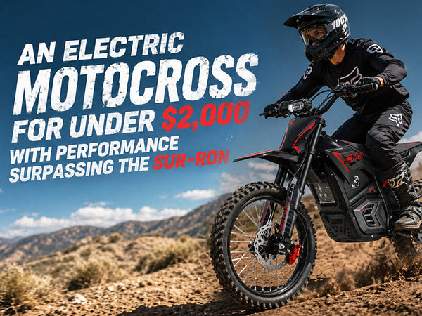 Electric Dirt Bikes Under $2,000 That Beat the Sur-Ron on Specs