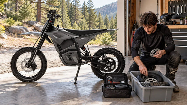 Electric Dirt Bike Spare Parts Kit: What to Keep at Home and on the Trail