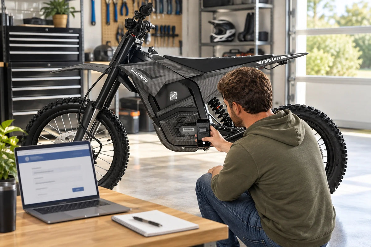 How to Check an Electric Dirt Bike for Safety Recalls by Model and Serial Number