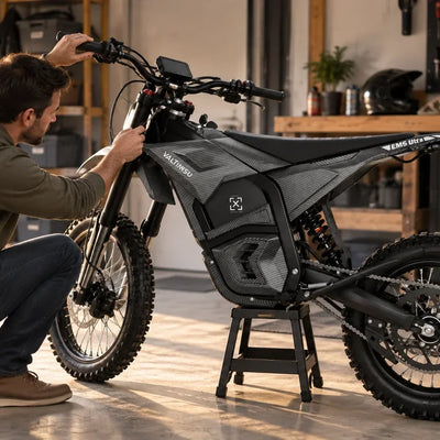 Electric Dirt Bike Powers Off When the Handlebars Turn: Cable and Connector Checks