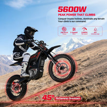 VALTINSU EM-5 Pro Black Electric Dirt Bike