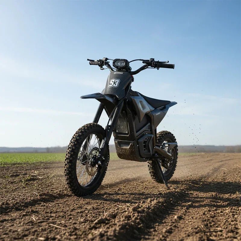 VALTINSU Electric Off-Road Adult Dirt Bike EM-5 with Light 6